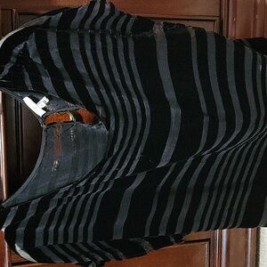 Joie top sheer silk rayon velvet